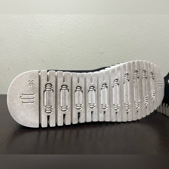 Ilse Jacobsen Tulip 139 black perforated slip on shoes size 38 - Picture 8 of 10